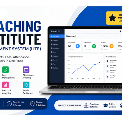 Coaching Institute Website With Source Code